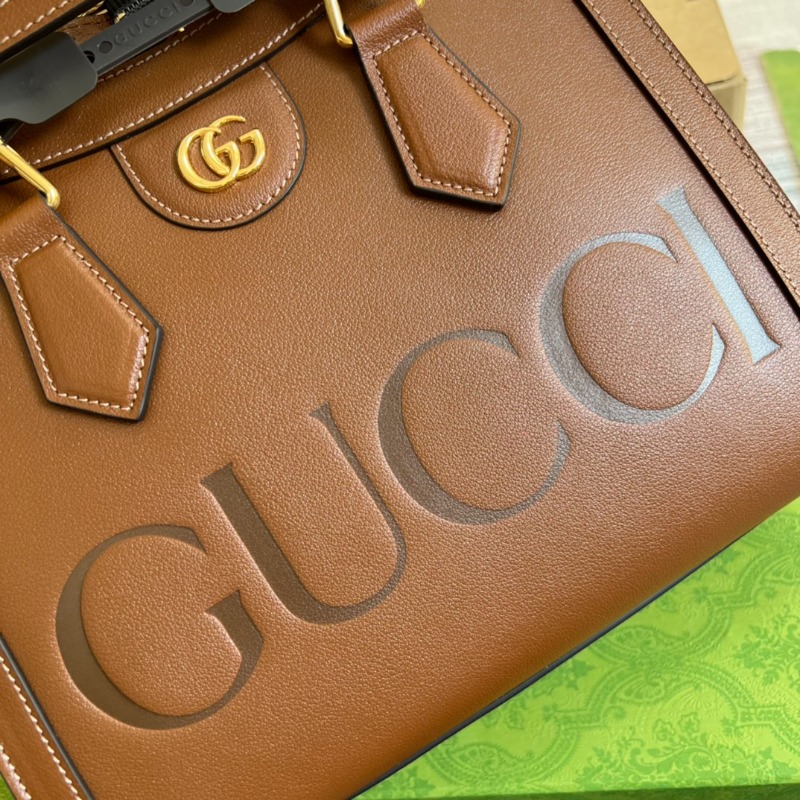 [가수 아이유] GUCCI 구찌 빅로고 다이애나 토트백