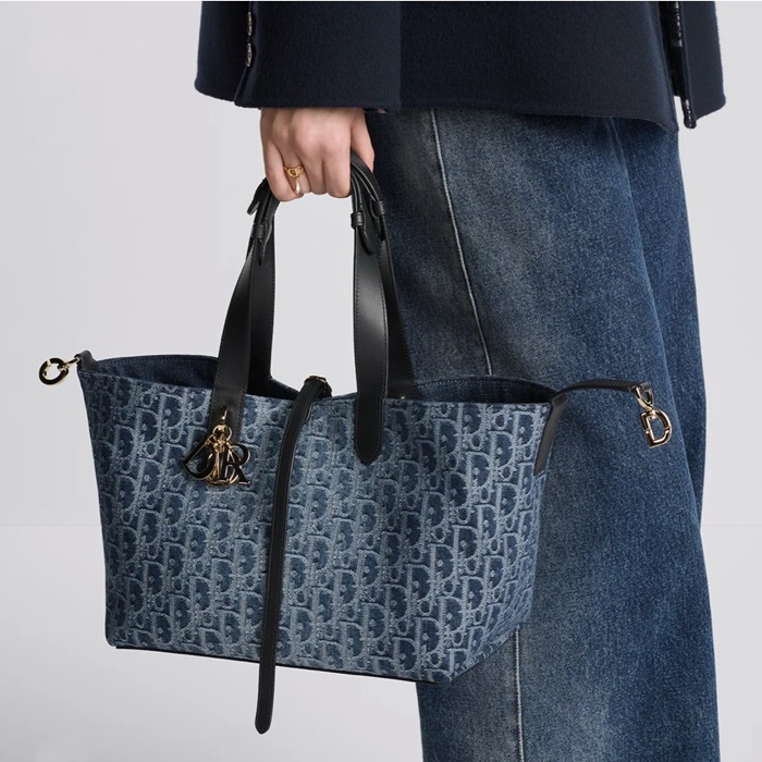 Dior 디올 여성 데님 뚜주흐 백 M2821