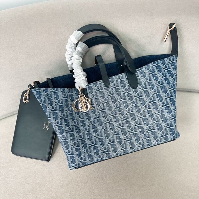 Dior 디올 여성 데님 뚜주흐 백 M2821