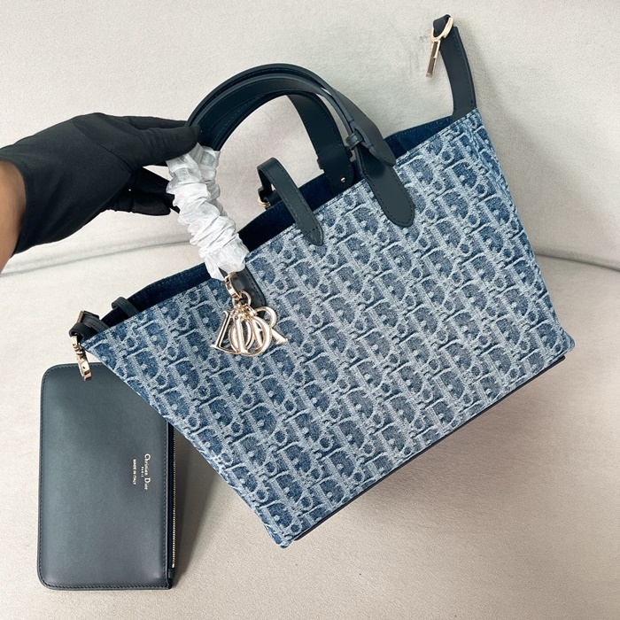 Dior 디올 여성 데님 뚜주흐 백 M2821
