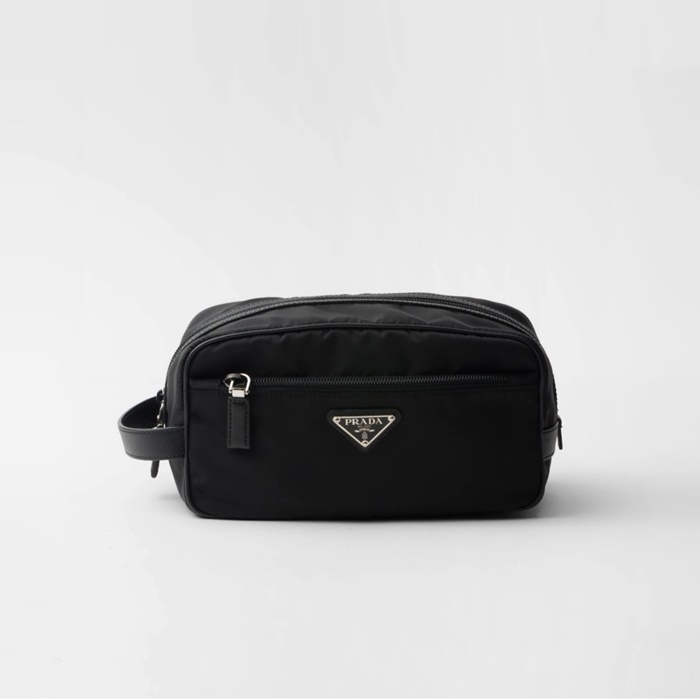 PRADA 프라다 남성 나일론 파우치 백