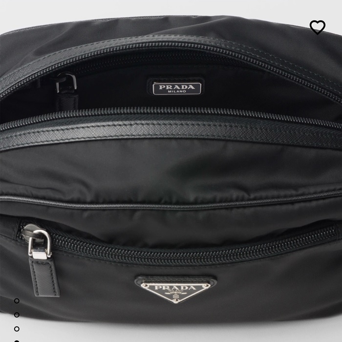 PRADA 프라다 남성 나일론 파우치 백