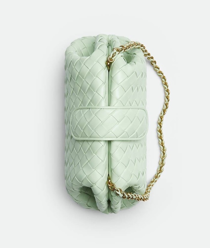 Bottega Veneta 보테가베네타 여성 틴 로렌 체인 클러치