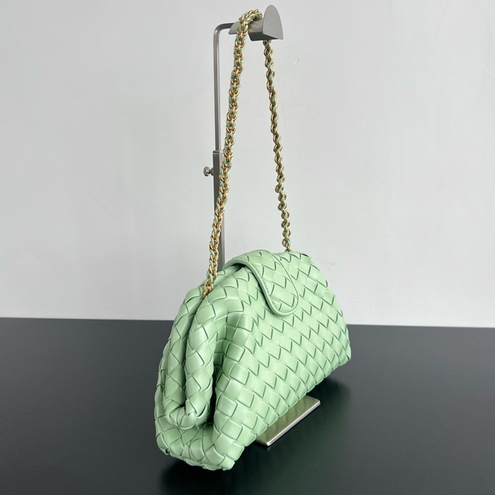 Bottega Veneta 보테가베네타 여성 틴 로렌 체인 클러치