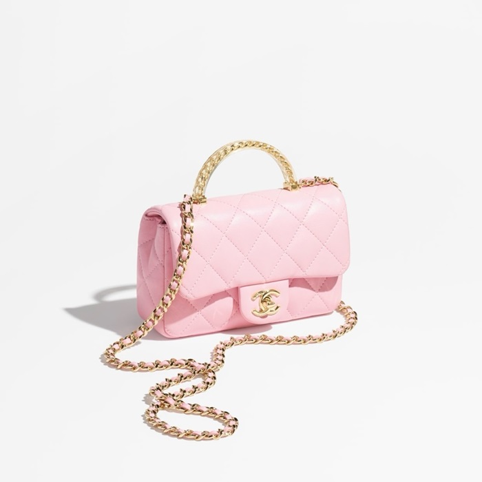 Chanel 샤넬 여성 24s 미니 탑핸들