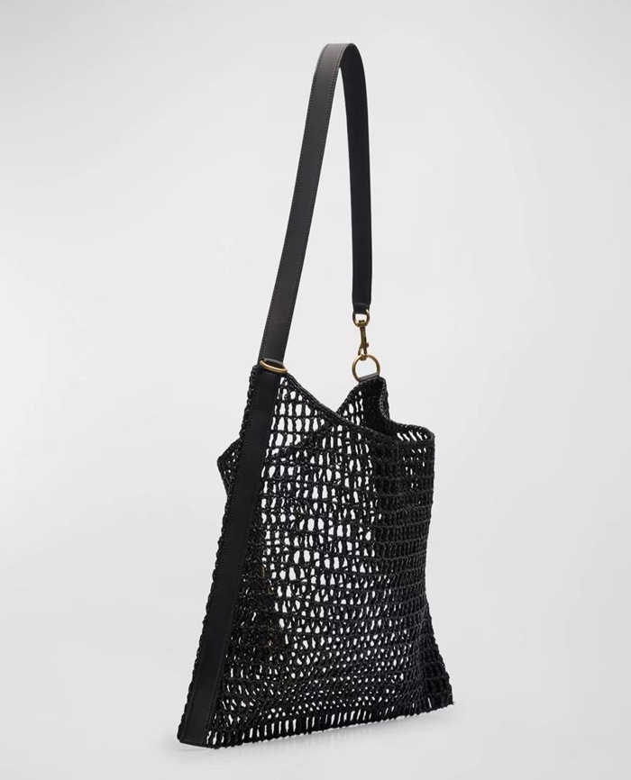 Saint Laurent 입생로랑 여성 라피아 옥살리스 백