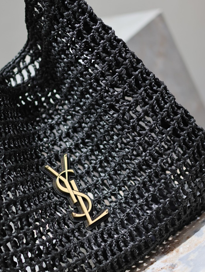Saint Laurent 입생로랑 여성 라피아 옥살리스 백