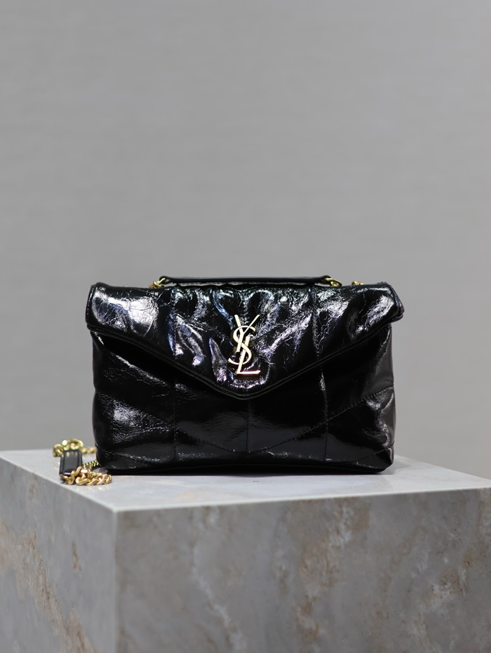 Saint Laurent 입생로랑 여성 루루 푸퍼 퀄팅 체인백