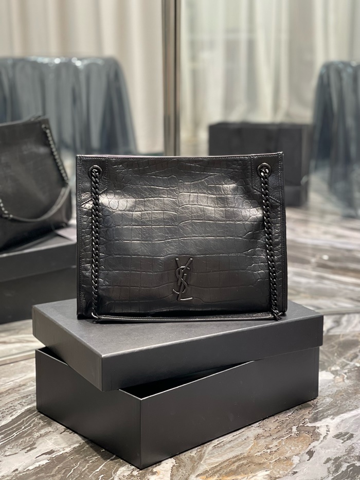 SAINT LAURENT 입생로랑 여성 니키 쇼핑 백