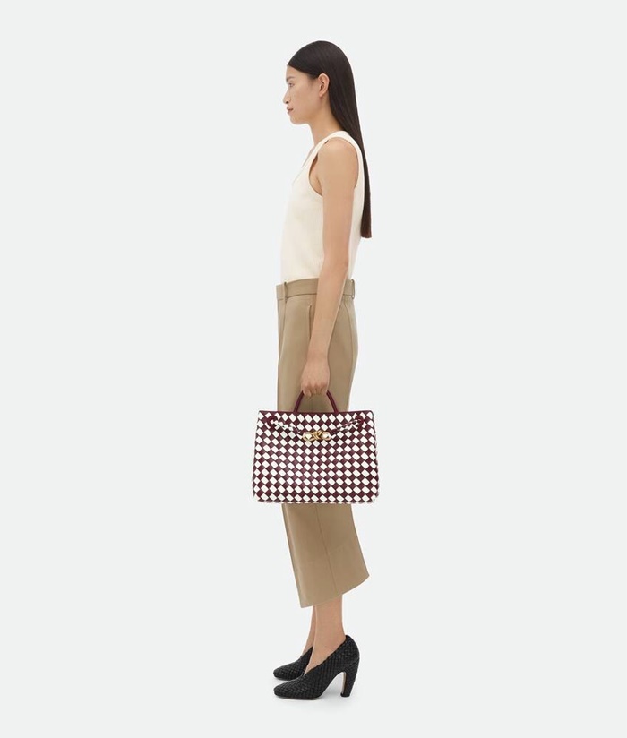 Bottega Veneta 보테가베네타 여성 버건디 안디아모