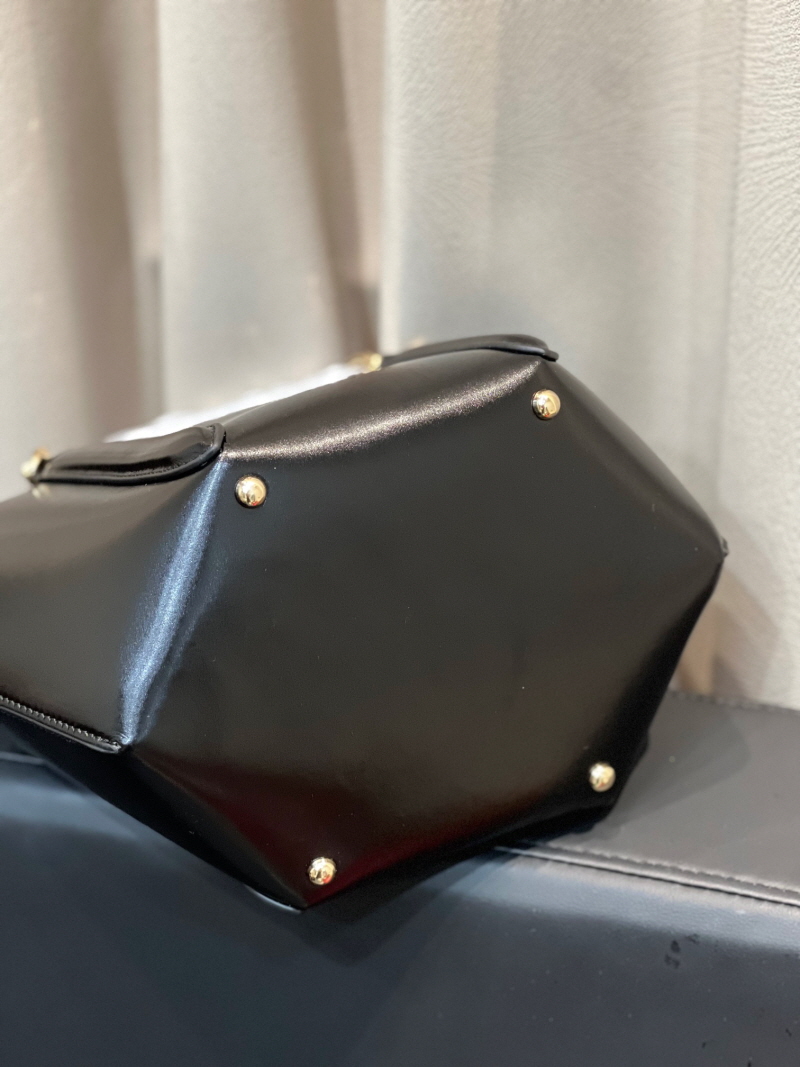 GUCCI 구찌 뱀부 탑 핸들 스몰 토트백
