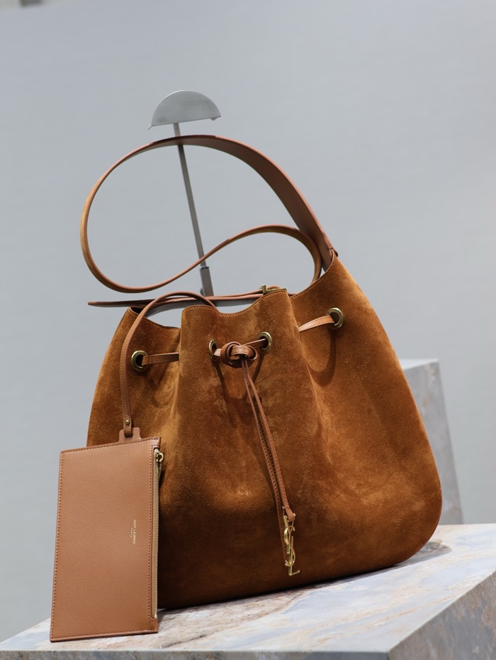 Saint Laurent  입생로랑 여성 플랫 호보 백