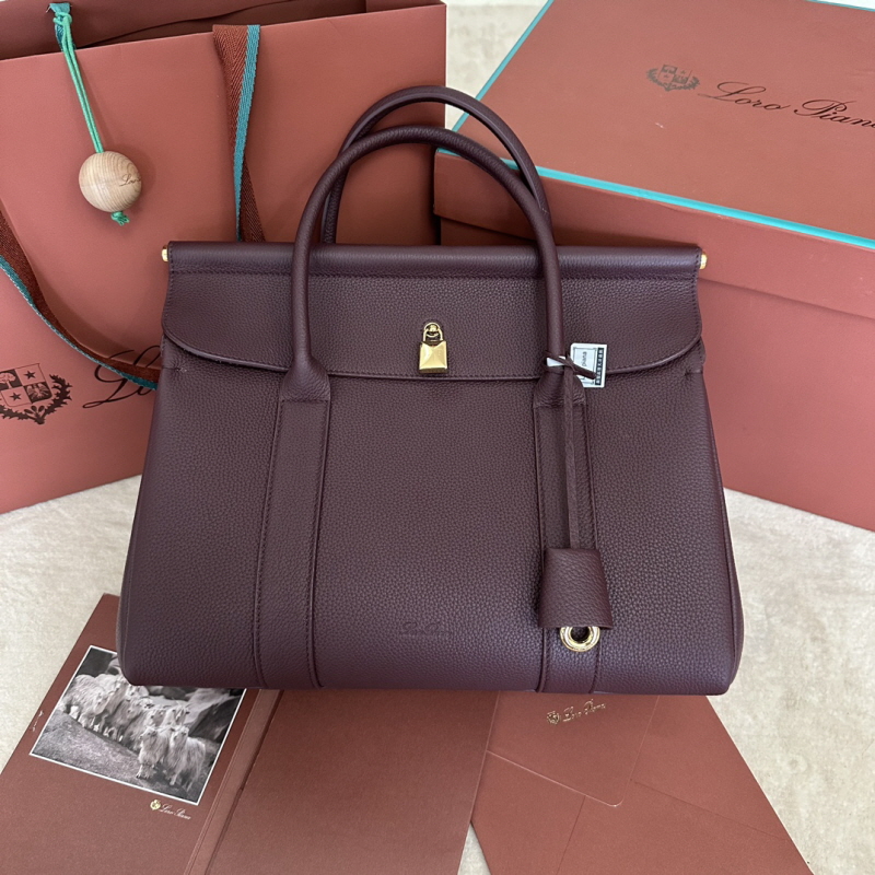  LOROPIANA 로로피아나 엘리펀트레더 룸 백 L32