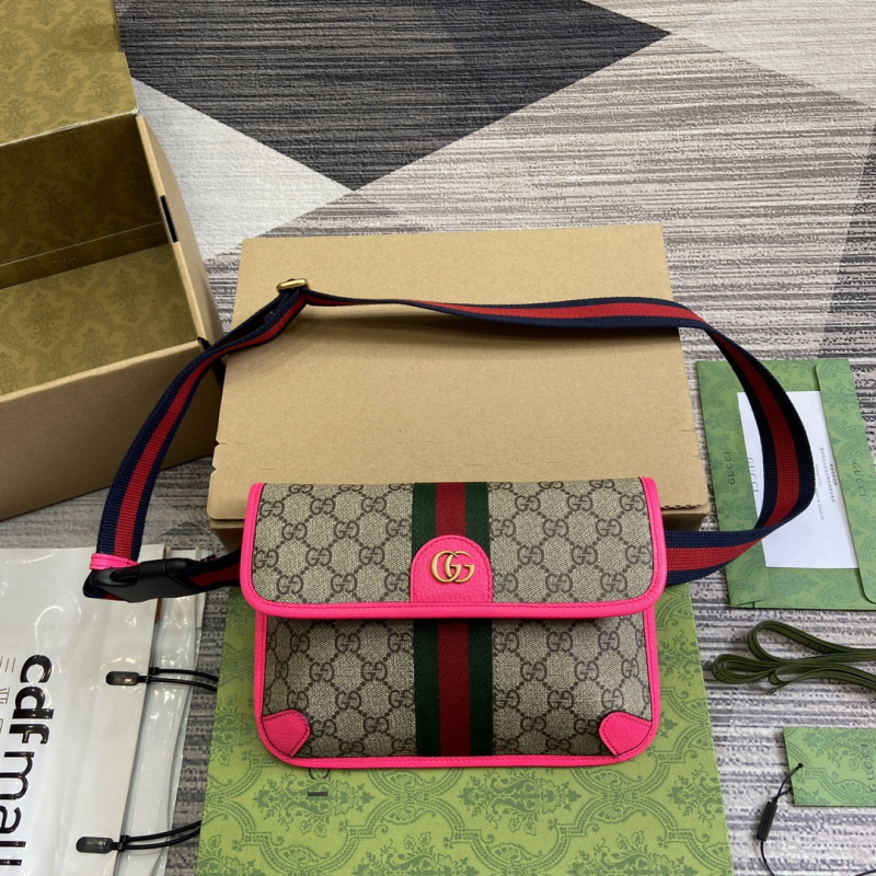 GUCCI 구찌 오피디아 GG 스몰 벨트백