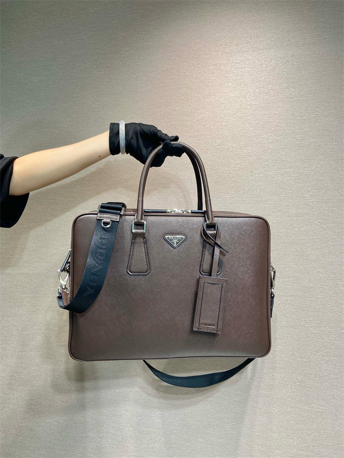 PRADA 프라다 사피아노 브리프케이스