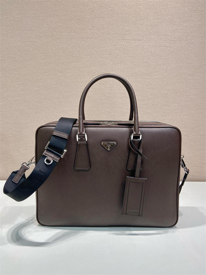 PRADA 프라다 사피아노 브리프케이스