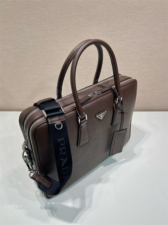 PRADA 프라다 사피아노 브리프케이스