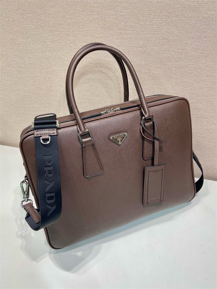 PRADA 프라다 사피아노 브리프케이스