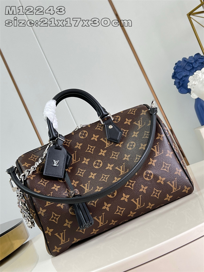 LOUIS VUITTON 루이비통 스피디 소프트 30 다크 토트백 M12243 2024/신상