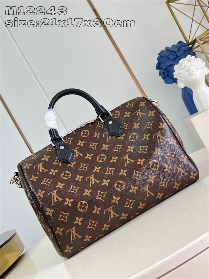 LOUIS VUITTON 루이비통 스피디 소프트 30 다크 토트백 M12243 2024/신상