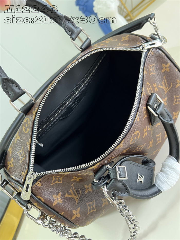 LOUIS VUITTON 루이비통 스피디 소프트 30 다크 토트백 M12243 2024/신상