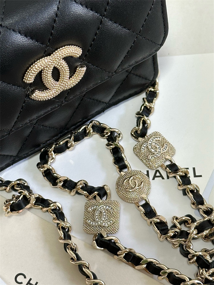 CHANEL 샤넬 크로스백 12CM AS96111 2024/신상 블랙,그레이,화이트 3color