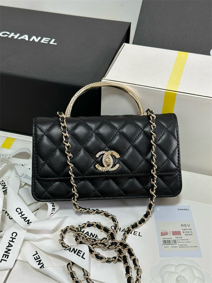 CHANEL 샤넬 플랩백 18CM AS96102 2024/신상 2color