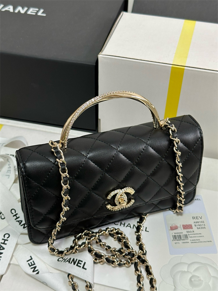 CHANEL 샤넬 플랩백 18CM AS96102 2024/신상 2color
