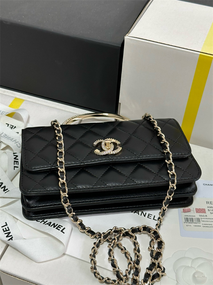 CHANEL 샤넬 플랩백 18CM AS96102 2024/신상 2color