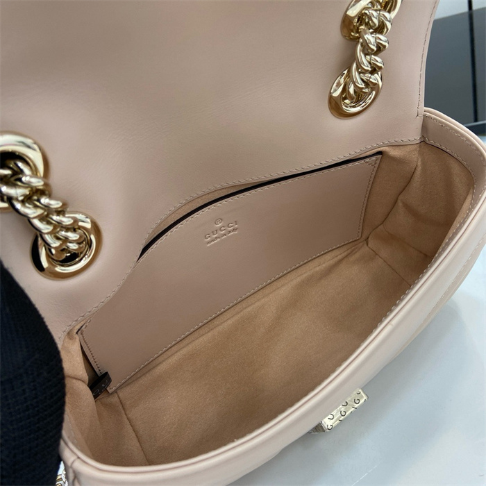 GUCCI 구찌 GG 마몽 마틀라세 미니, 스몰 숄더백 446744 2024/신상