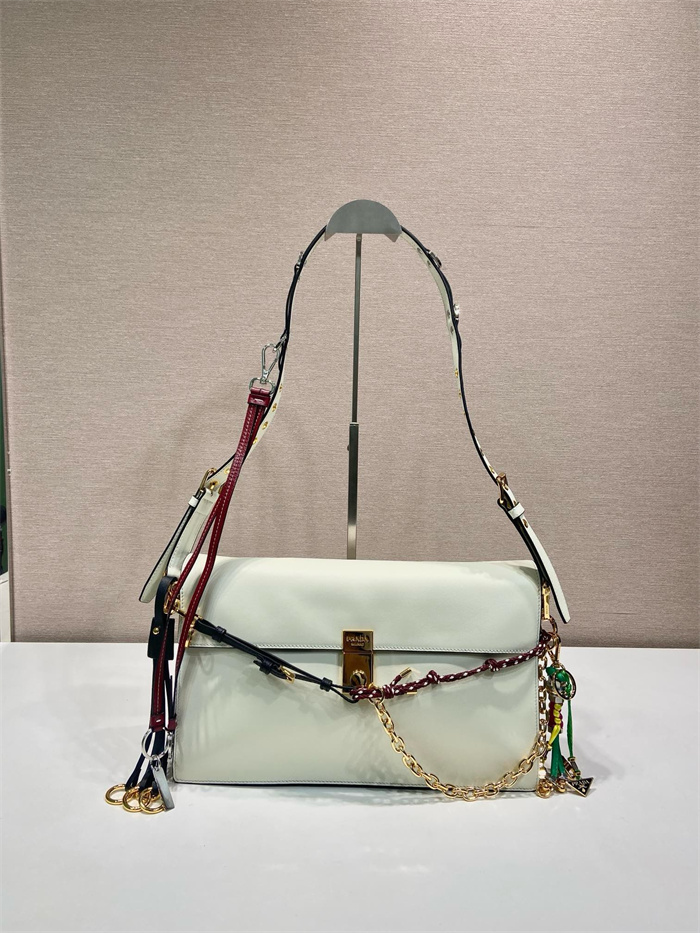 PRADA 프라다 소프트 사운드 라지 숄더백 1BD378 2COLOR