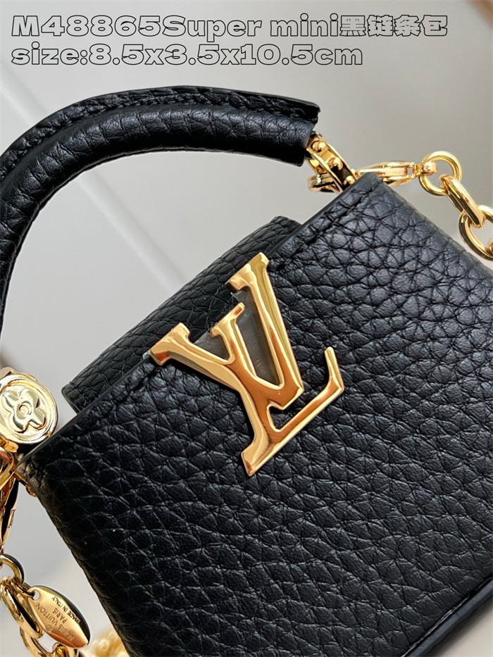 LOUIS VUITTON 루이비통 카퓌신 미니 마이크로백 M48865 2024/신상 3COLOR