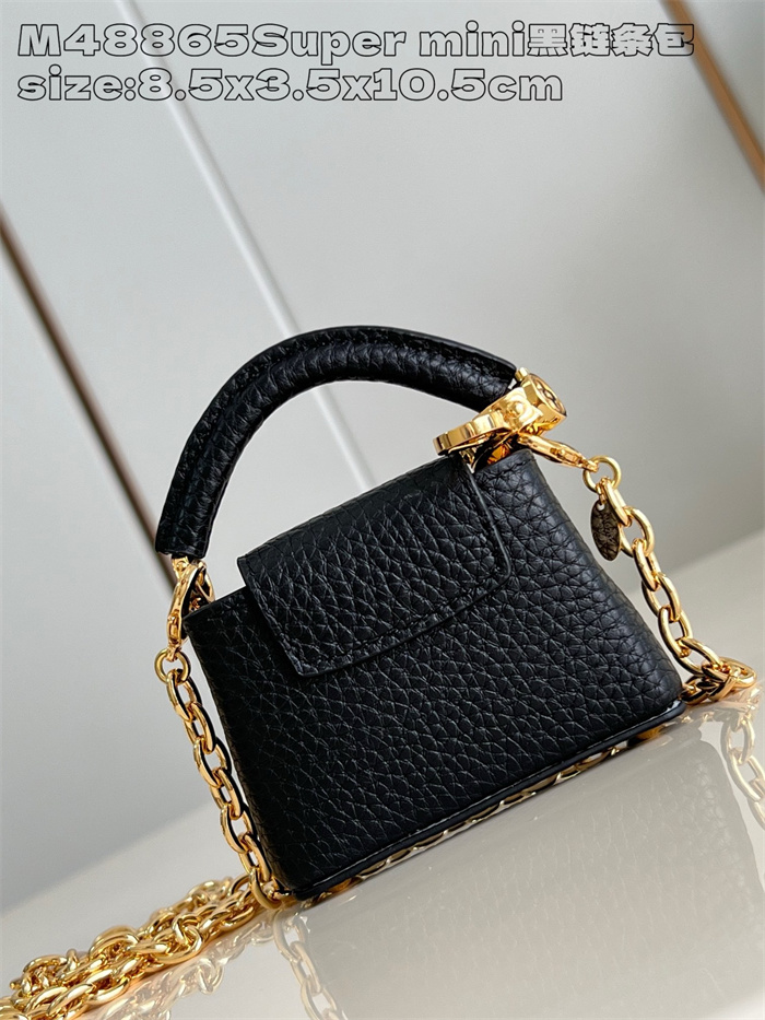 LOUIS VUITTON 루이비통 카퓌신 미니 마이크로백 M48865 2024/신상 3COLOR