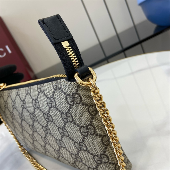 GUCCI 구찌 GG 슈프림 체인 미니 숄더백 779791 2024/신상 2COLOR