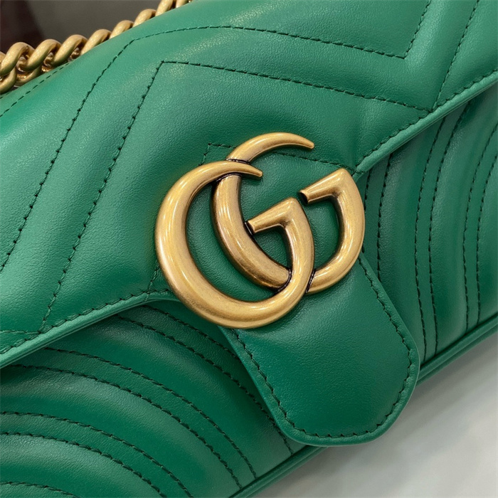 GUCCI 구찌 GG 마몽 마틀라세 미니 숄더백 446744 2024/신상