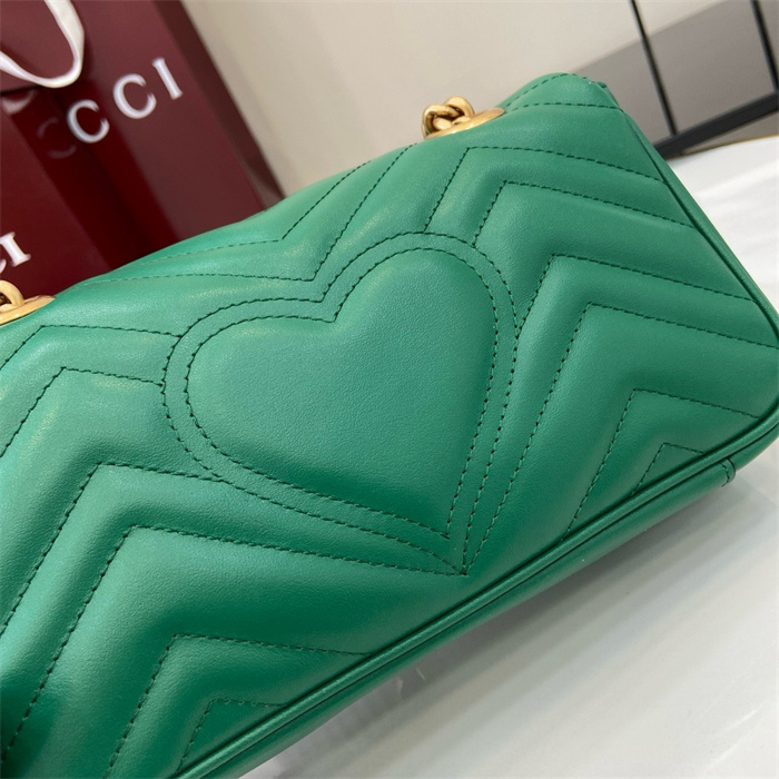 GUCCI 구찌 GG 마몽 마틀라세 미니 숄더백 446744 2024/신상