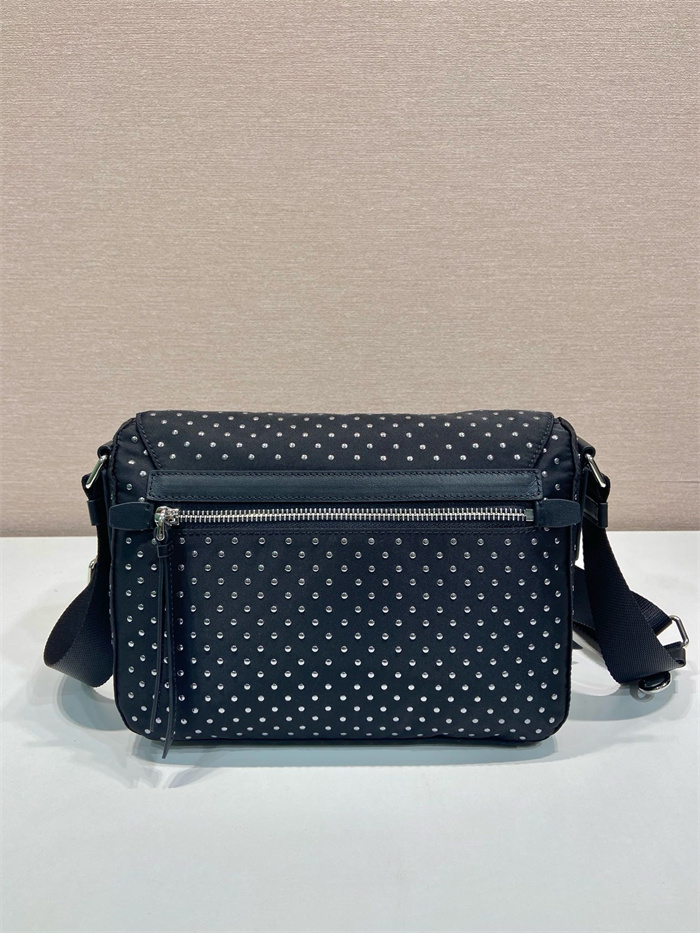 PRADA 프라다 스터드 리나일론 숄더백 1BD382 2024/신상