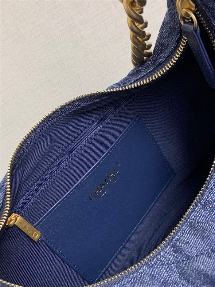 CHANEL 샤넬 맥시 데님 호보백 AS5302 2024/신상 2COLOR