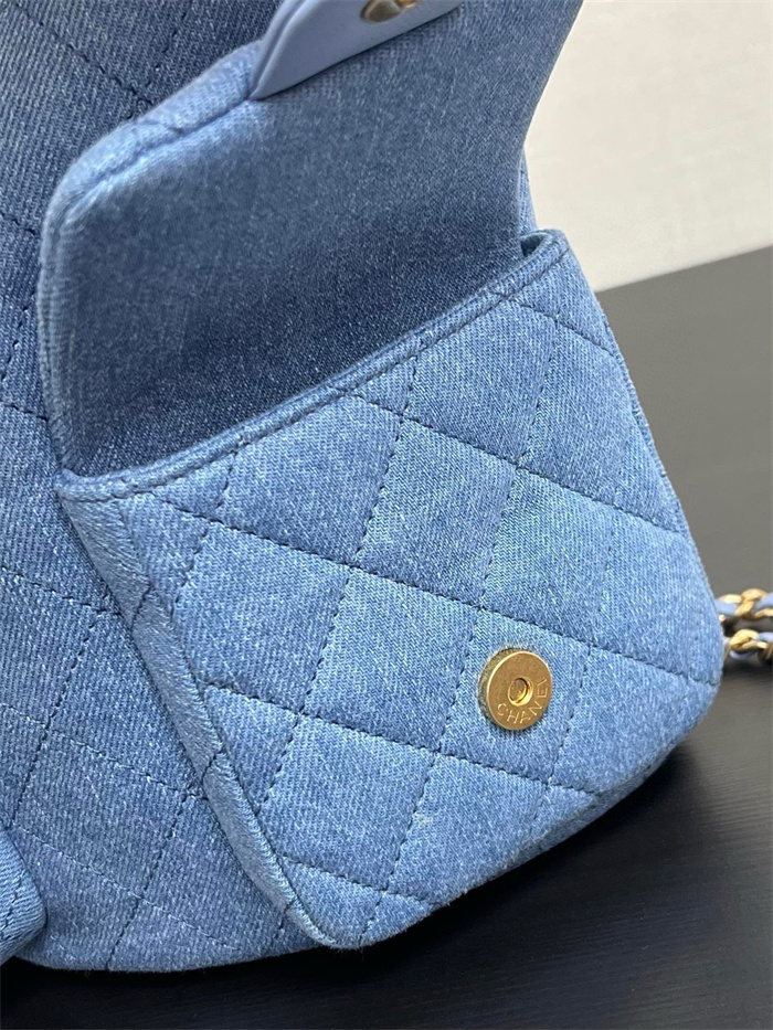 CHANEL 샤넬 크루즈 투포켓 데님 백팩 AS5310 2024/신상