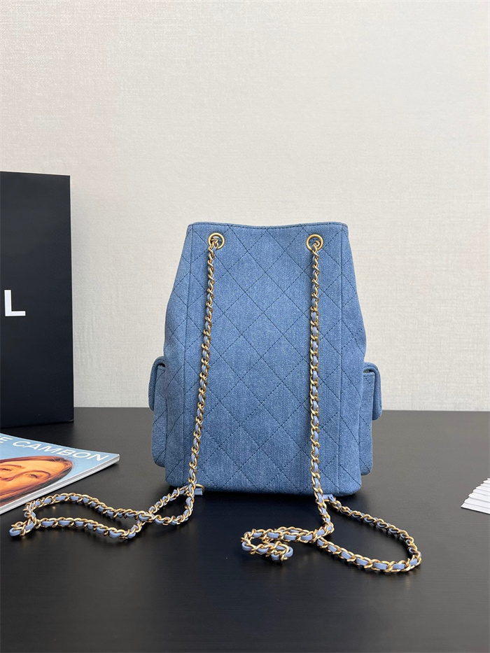 CHANEL 샤넬 크루즈 투포켓 데님 백팩 AS5310 2024/신상