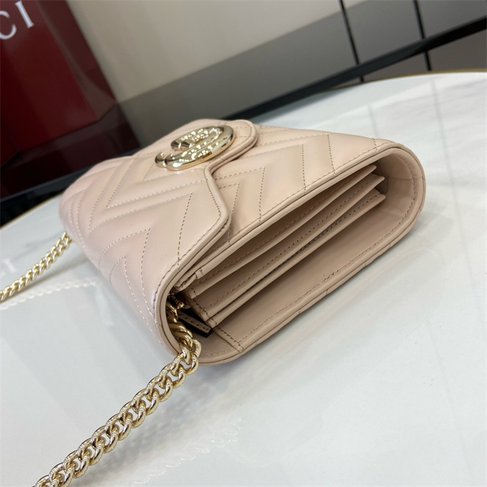 GUCCI 구찌 GG 마몬트 마틀라쎄 미니 체인백 474575 2024/신상