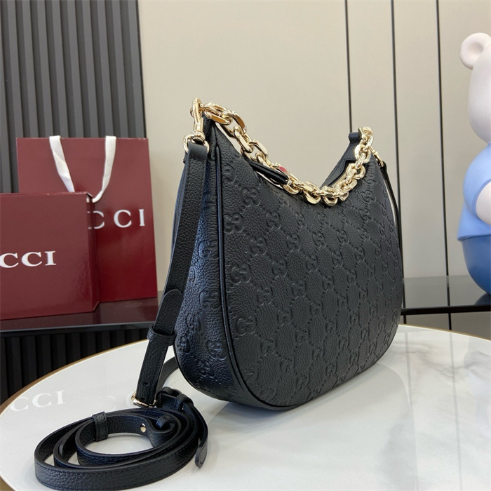 GUCCI 구찌 GG 엠블럼 미디엄 숄더백 820453 3COLOR