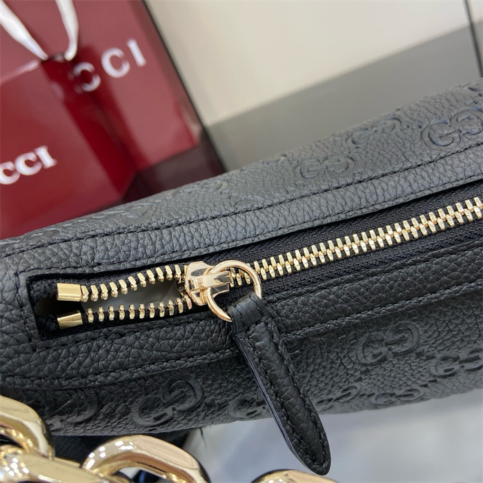 GUCCI 구찌 GG 엠블럼 미디엄 숄더백 820453 3COLOR