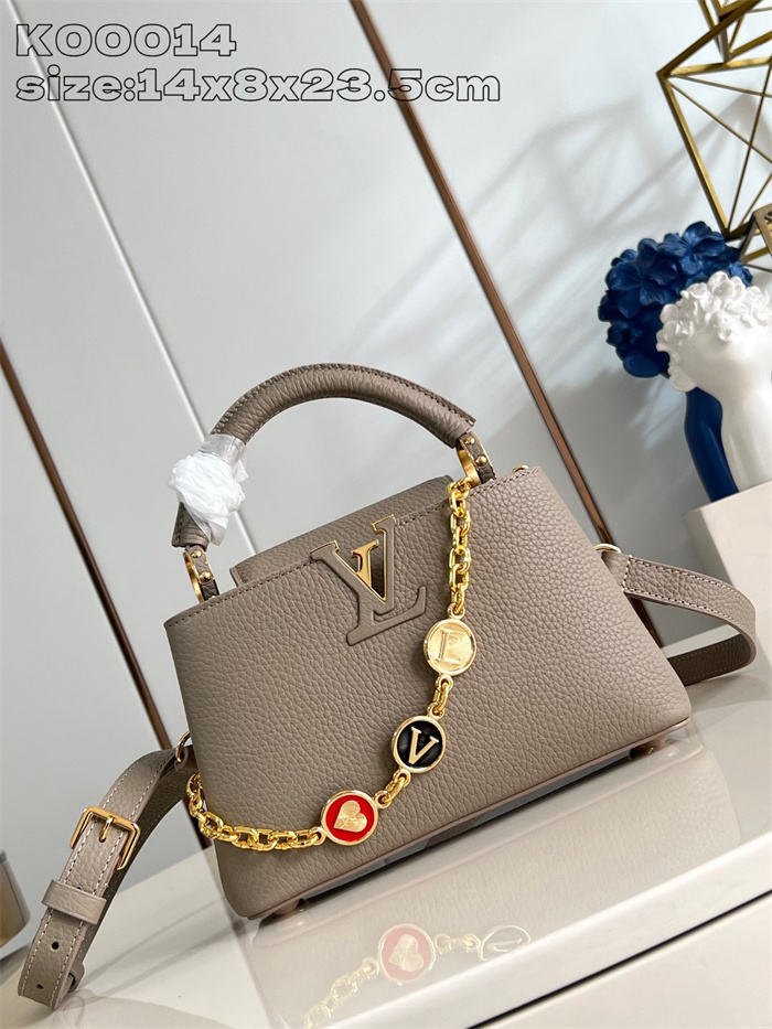 LOUIS VUITTON 루이비통 미니 카퓌신 BB 토트백 K00014 2024/신상 4COLOR