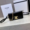 CELINE 셀린느 트리오페 멀티 포쉐트 샤이니 카프스킨