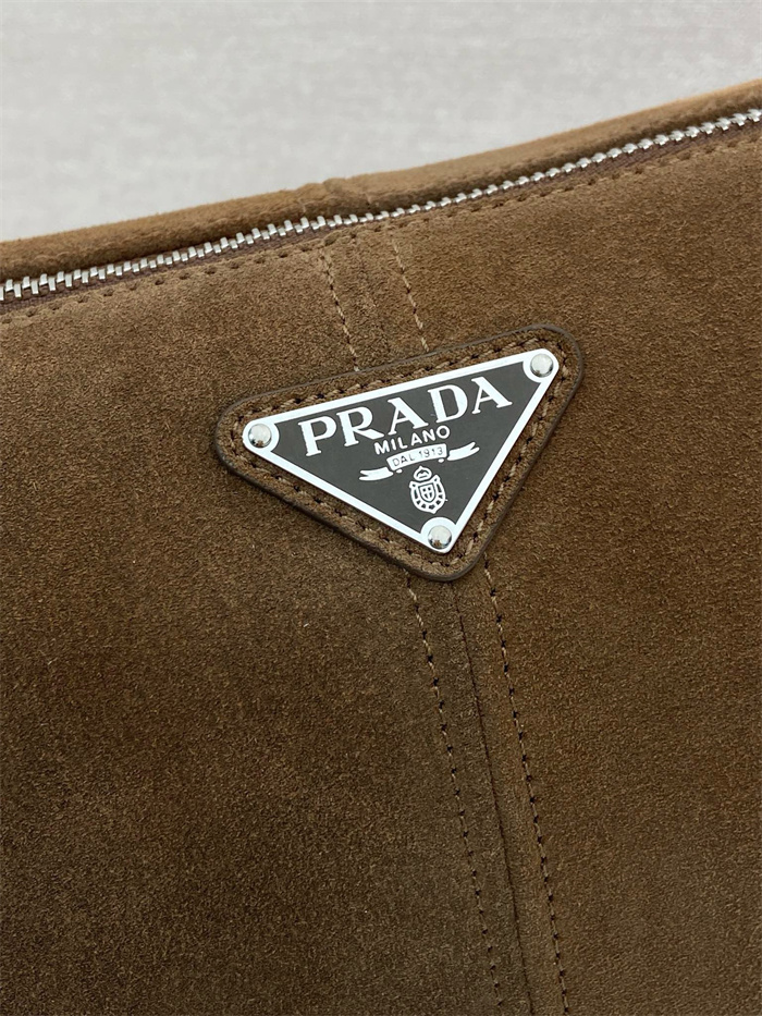 PRADA 프라다 스웨이드 가죽 숄더백 2VH187 2025/신상