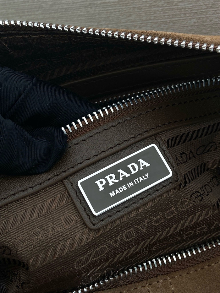 PRADA 프라다 스웨이드 가죽 숄더백 2VH187 2025/신상
