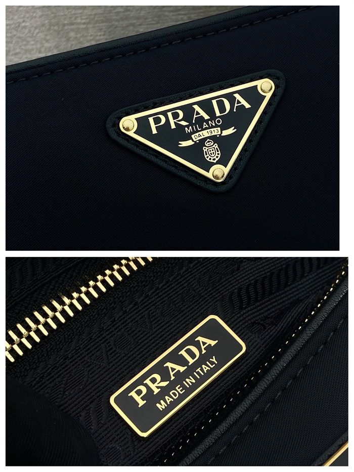 PRADA 프라다 스몰 리나일론 가죽 숄더백 1BC234 2025/신상