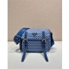 PRADA 프라다 삼각 로고 심볼 자수 리나일론 숄더백 1BD383 2025/신상 3COLOR