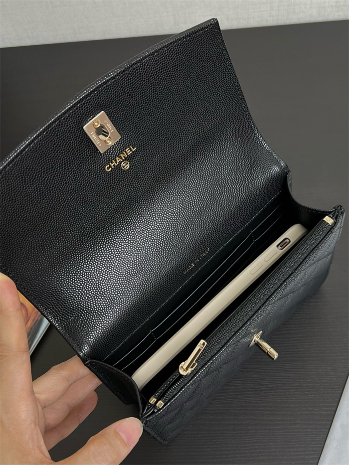 CHANEL 샤넬 WOC 미니 백팩 AS2115